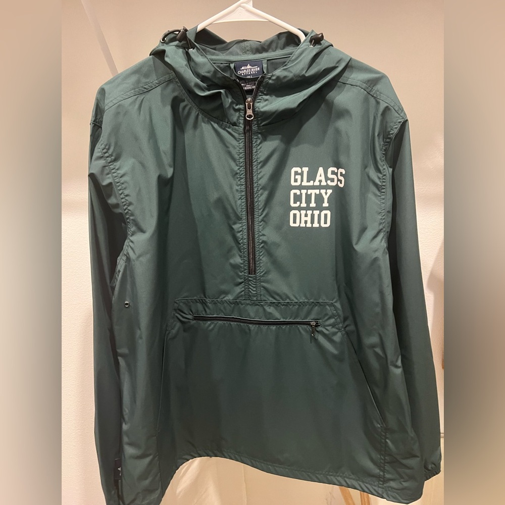 Jupmode OH “pack and go” wind breaker rain jacket new with tags! Charles River